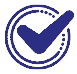 checkmark blue