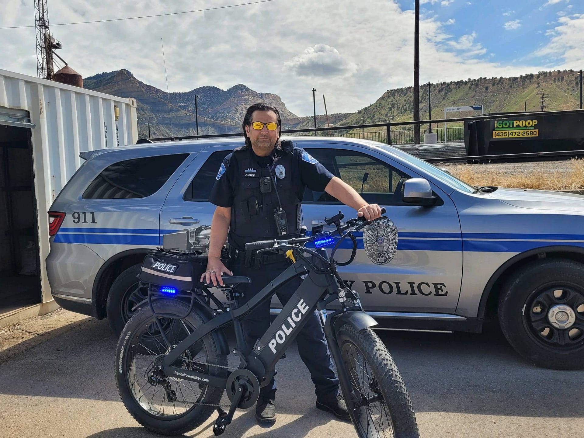 recon police power bikes